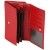 Portfel damski skórzany Italy Design D15 RFID czerwony